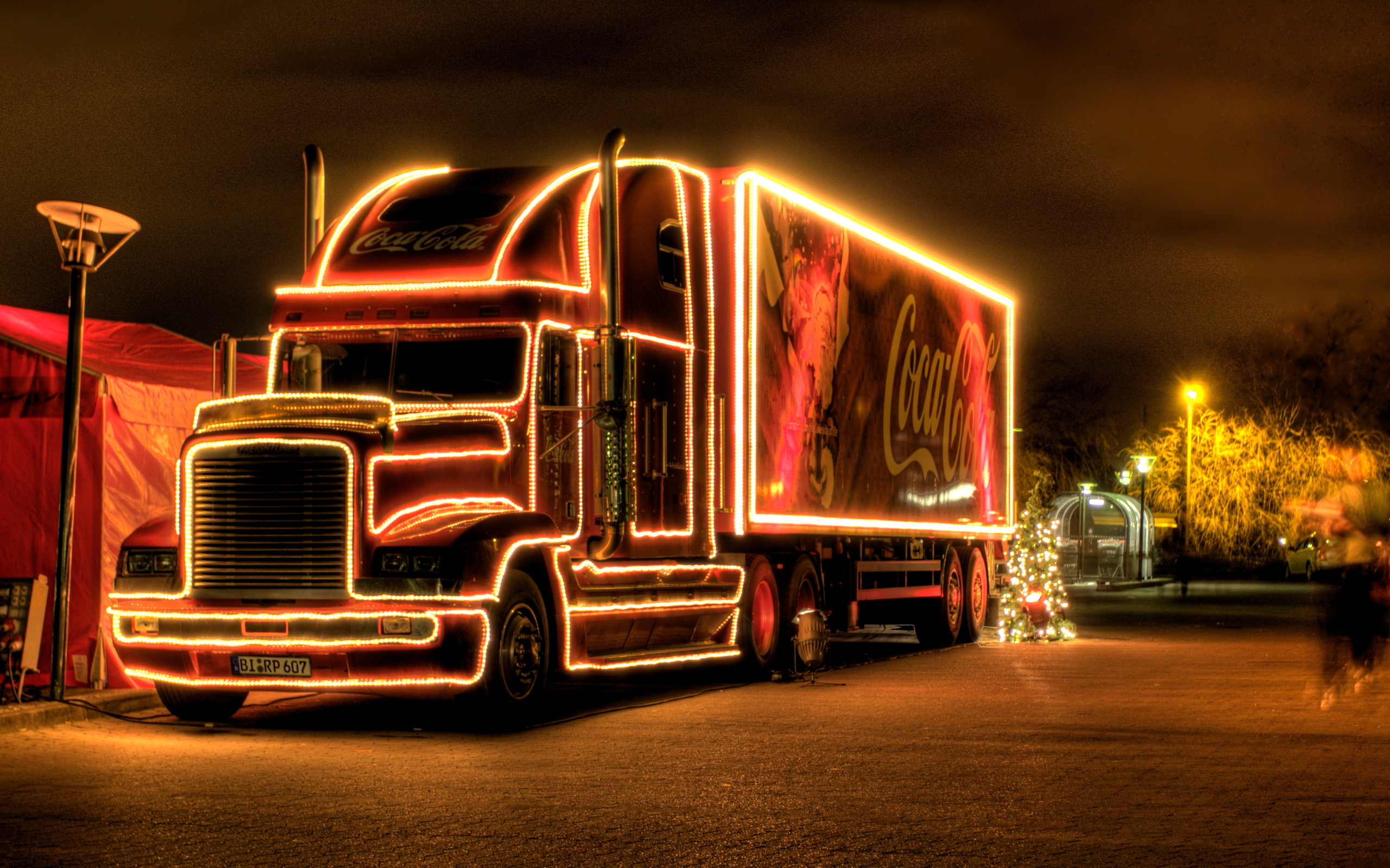 Fondos de Pantalla Coca-cola, El Día De Navidad, Cola, Camión, Luz ...