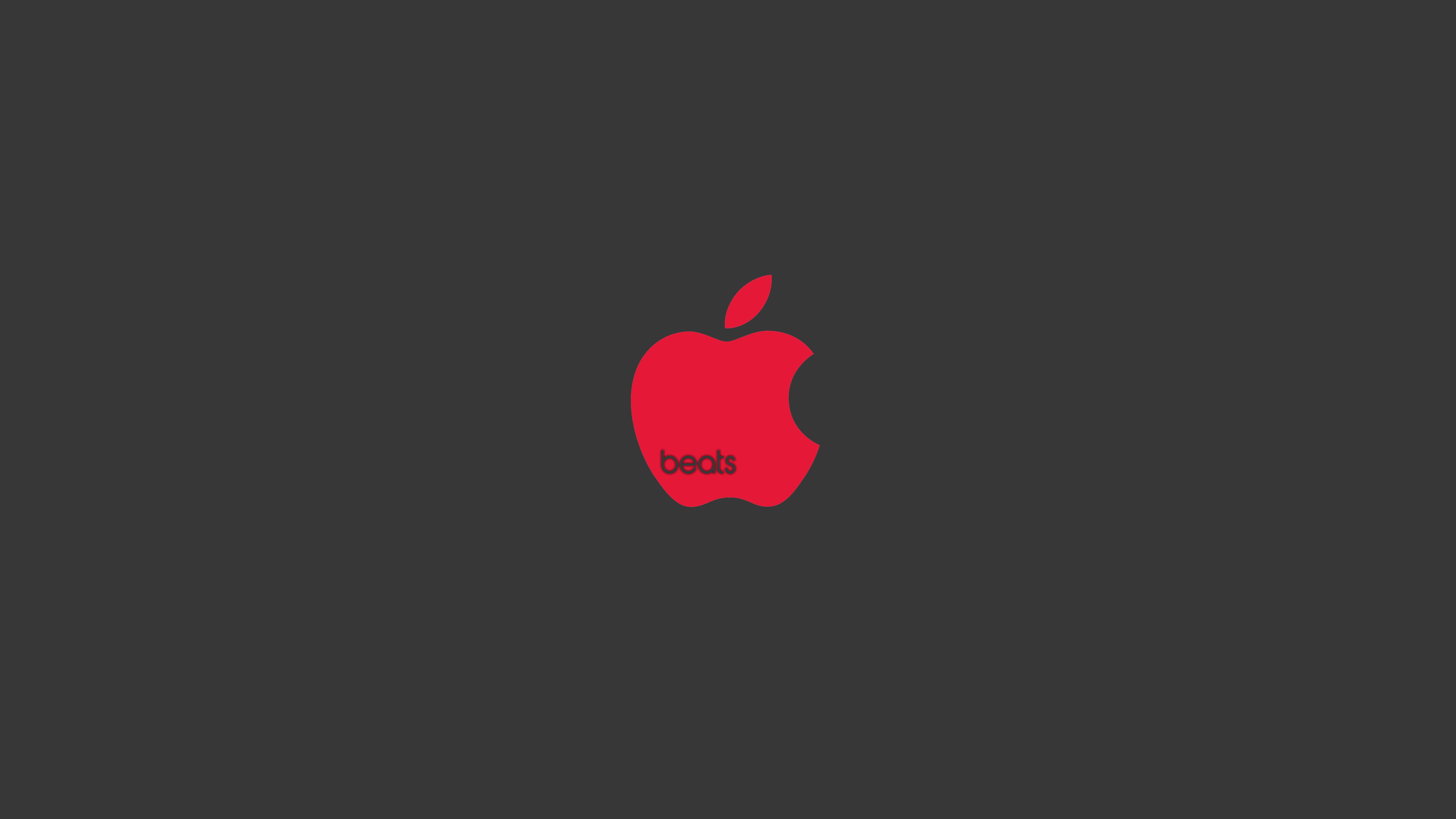 red apple logo wallpaper hd