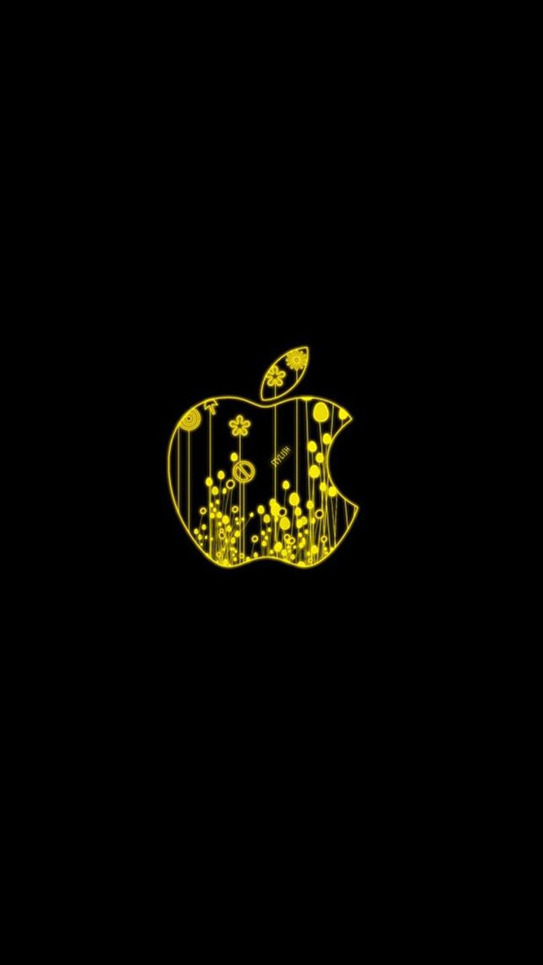 Wallpaper Black and Yellow Batman Logo, Background - Download Free Image