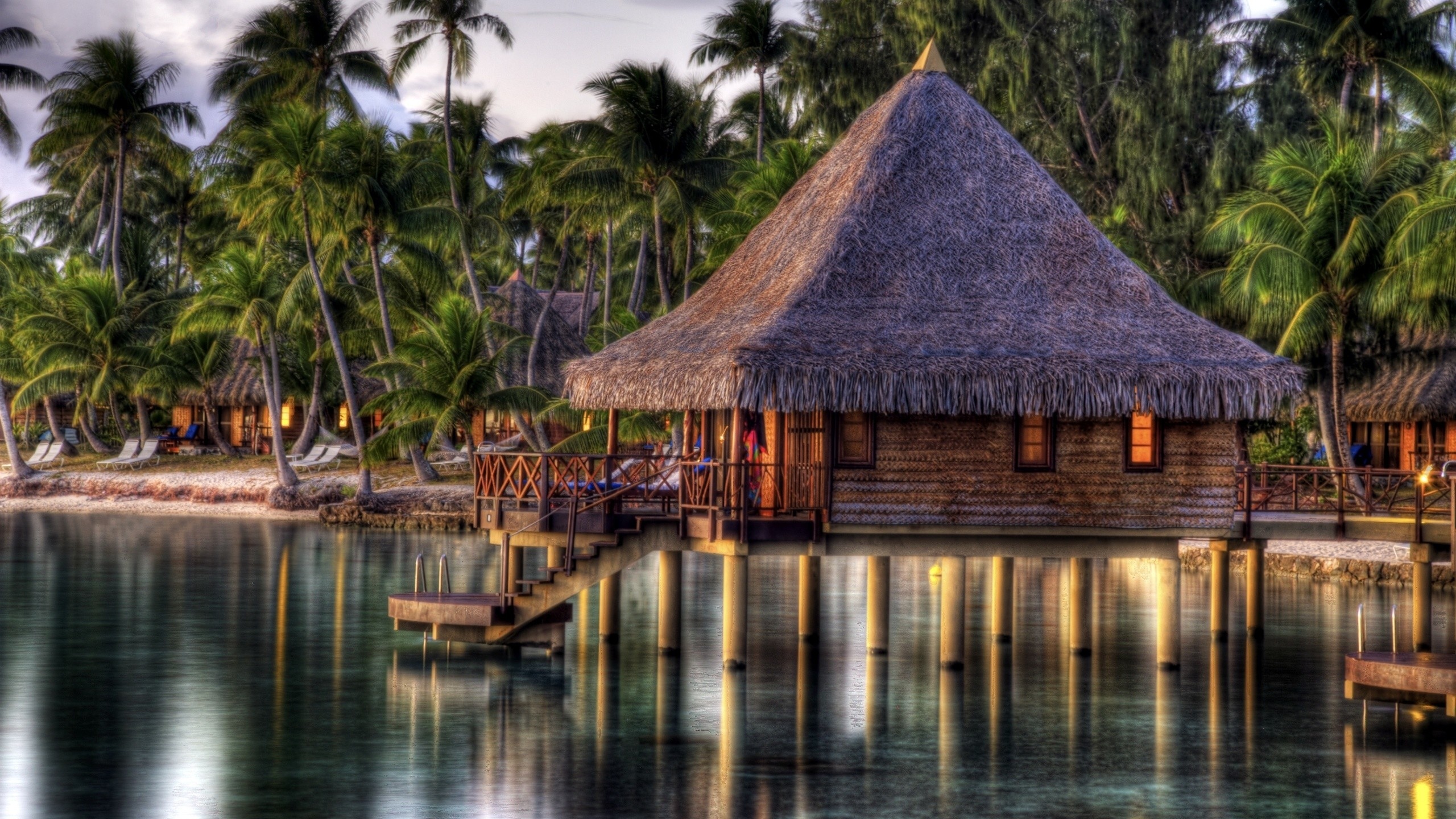 Wallpaper Brown Wooden House on Body of Water During Daytime ...