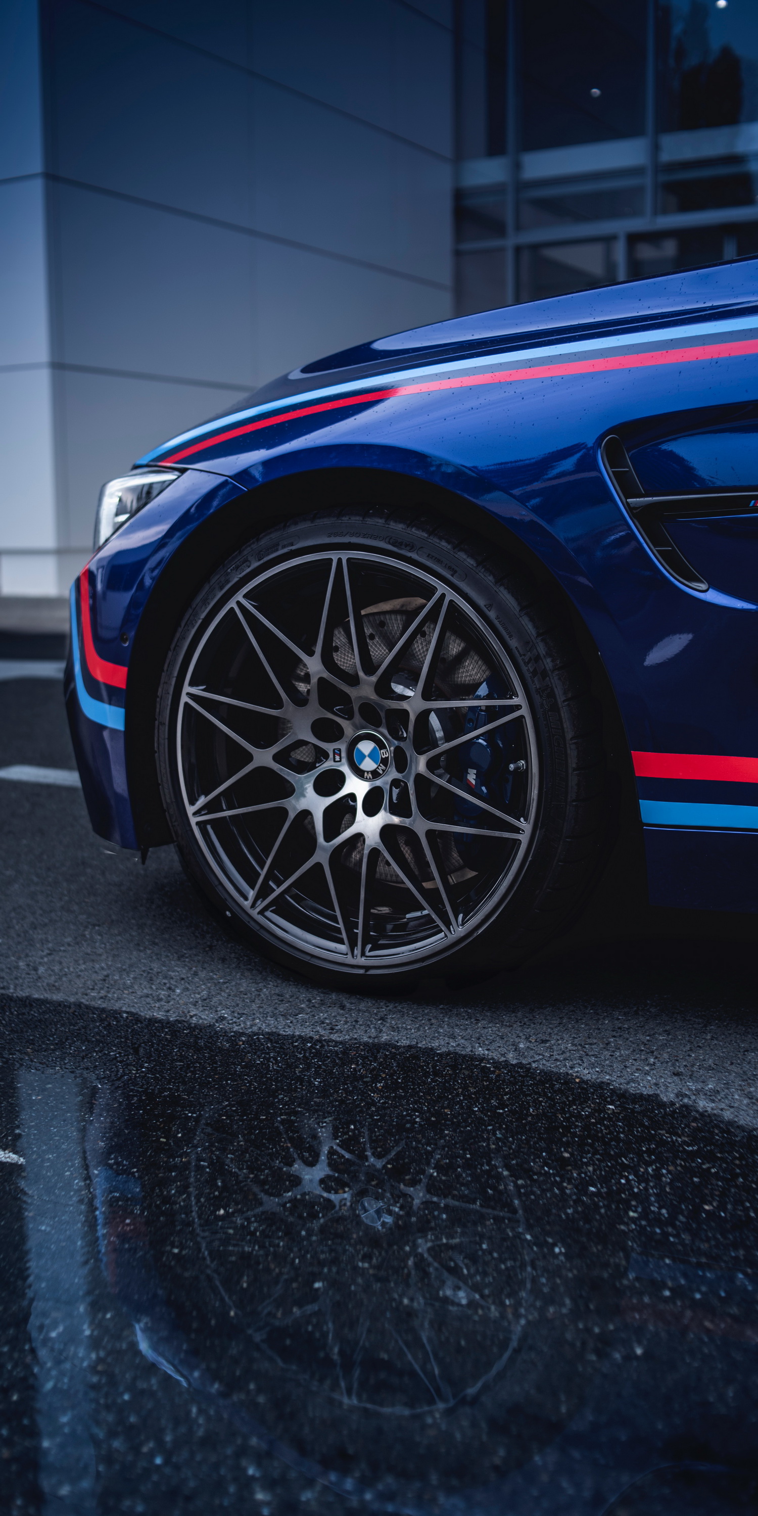 Dynamic Tire Rotation Bmw Abstract Concept