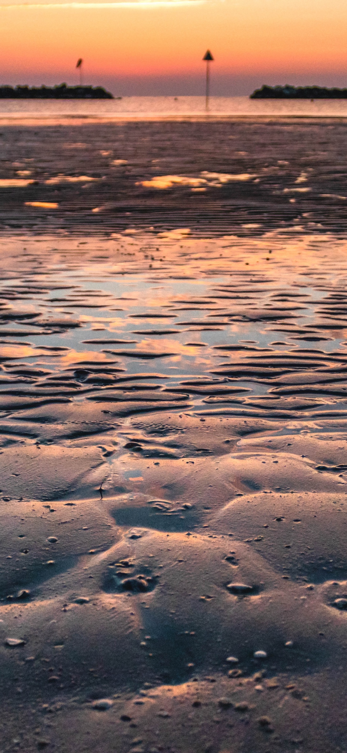 Strand, Horizont, Wasser, Meer, Sand. Wallpaper in 1125x2436 Resolution