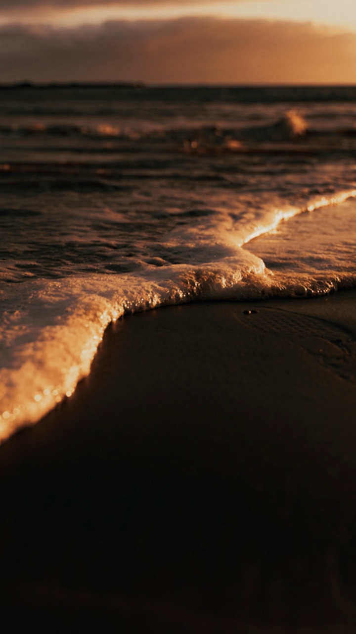 Horizon, Plage, Mer, Côte, Rive. Wallpaper in 720x1280 Resolution