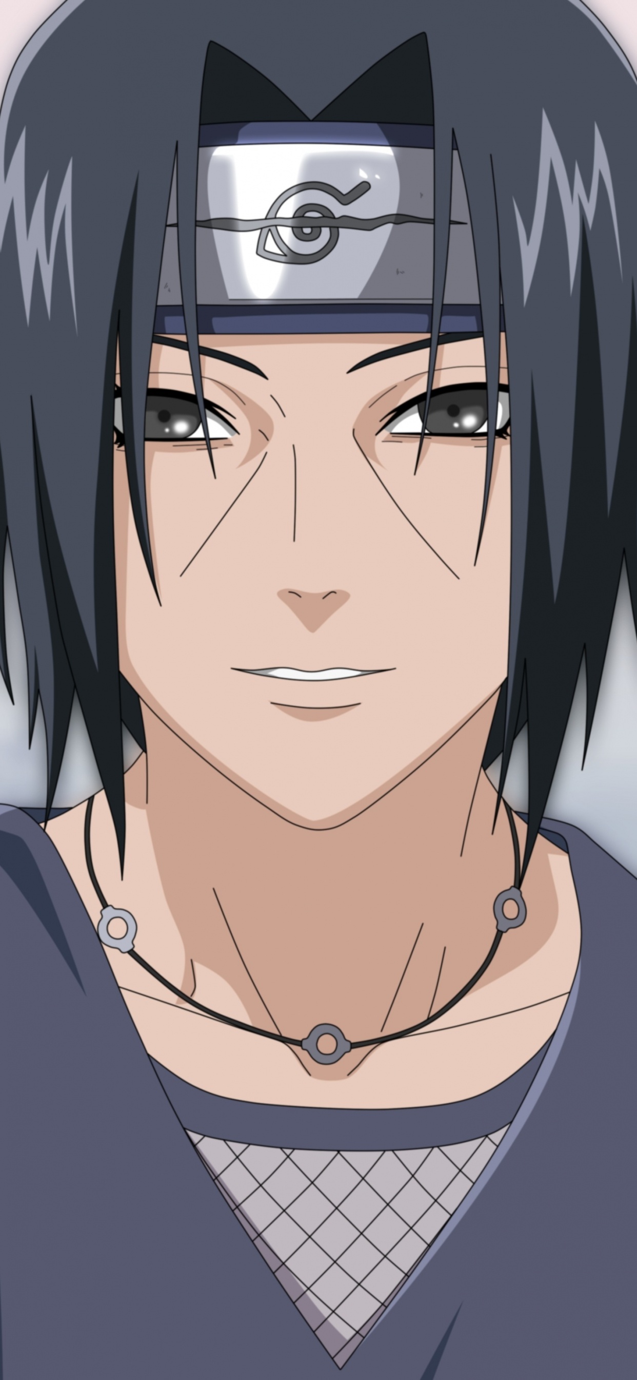Black Haired Male Anime Character. Wallpaper in 1242x2688 Resolution