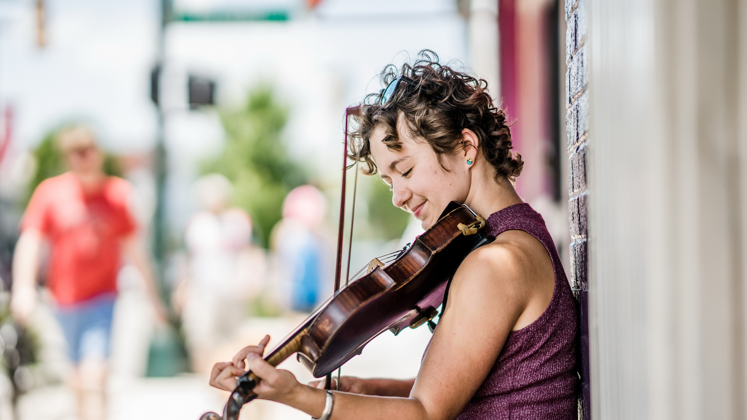 Músico, Instrumento Musical, Violinista, Instrumento de Cuerda, Sica. Wallpaper in 2560x1440 Resolution
