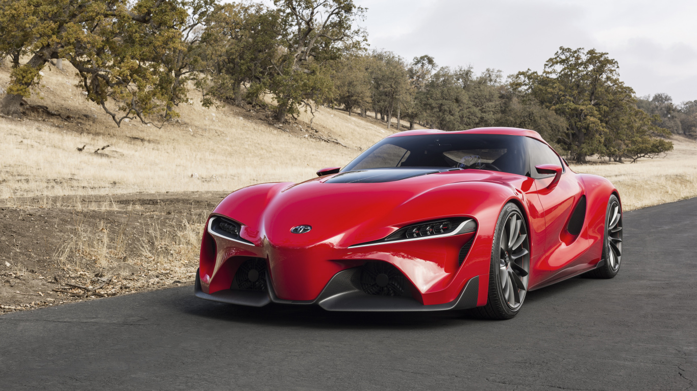 Roter Ferrari 458 Italia Tagsüber Unterwegs. Wallpaper in 1366x768 Resolution