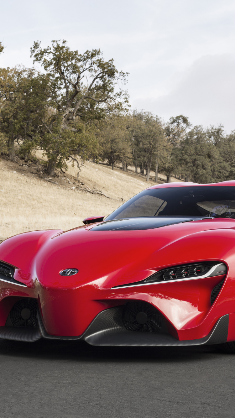 Roter Ferrari 458 Italia Tagsüber Unterwegs. Wallpaper in 750x1334 Resolution