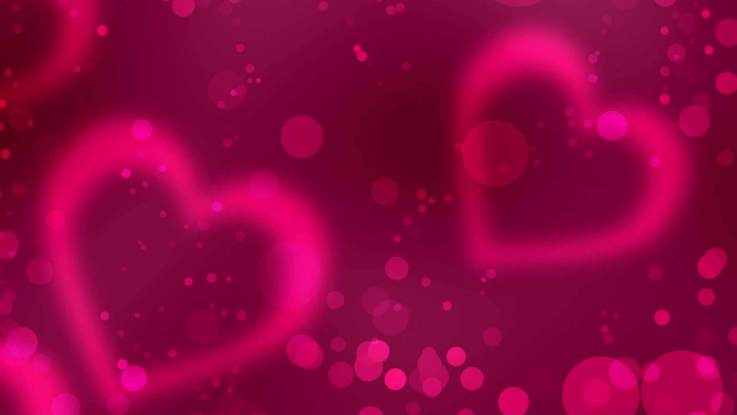 Red and White Heart Illustration. Wallpaper in 2560x1440 Resolution