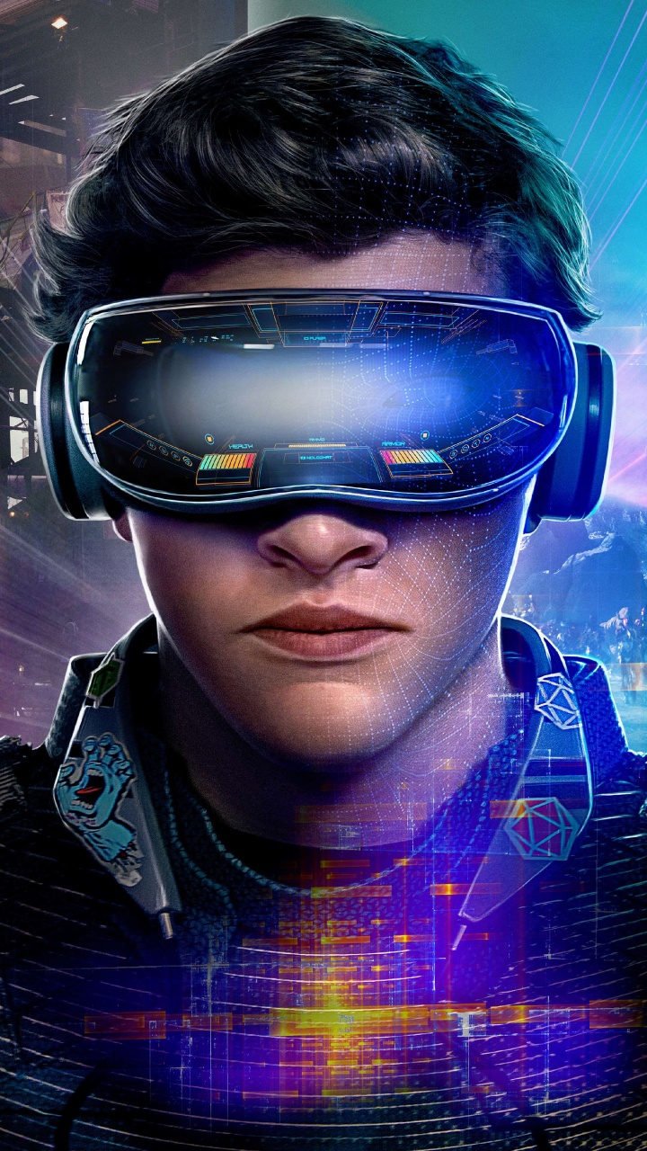 Man in Black and Blue Goggles. Wallpaper in 720x1280 Resolution