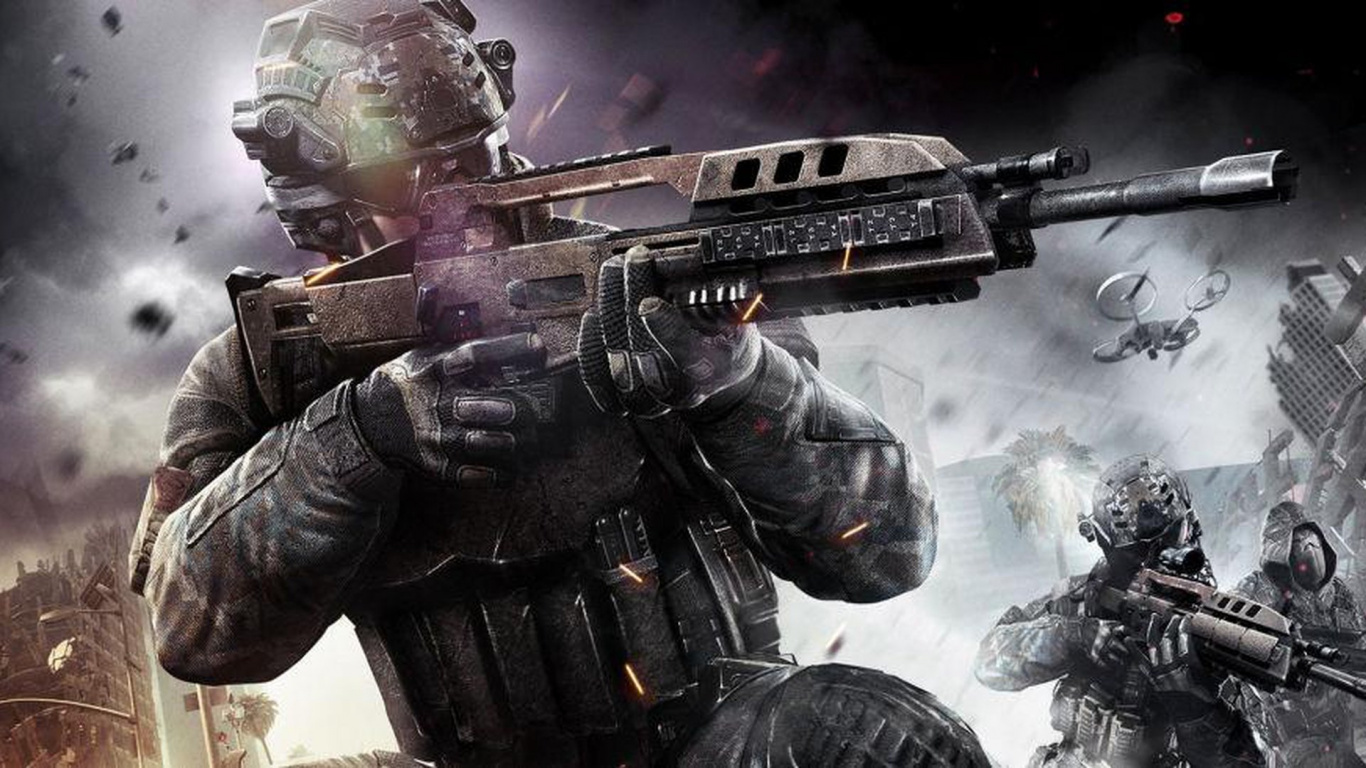 Call of Duty Black Ops 4, Call of Duty Black Ops Ii, Call of Duty Black Ops, Call of Duty Black Ops Iii, Call of Duty Zombies. Wallpaper in 1366x768 Resolution