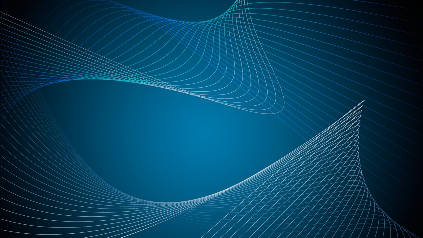 Blue and White Spiral Illustration. Wallpaper in 1366x768 Resolution