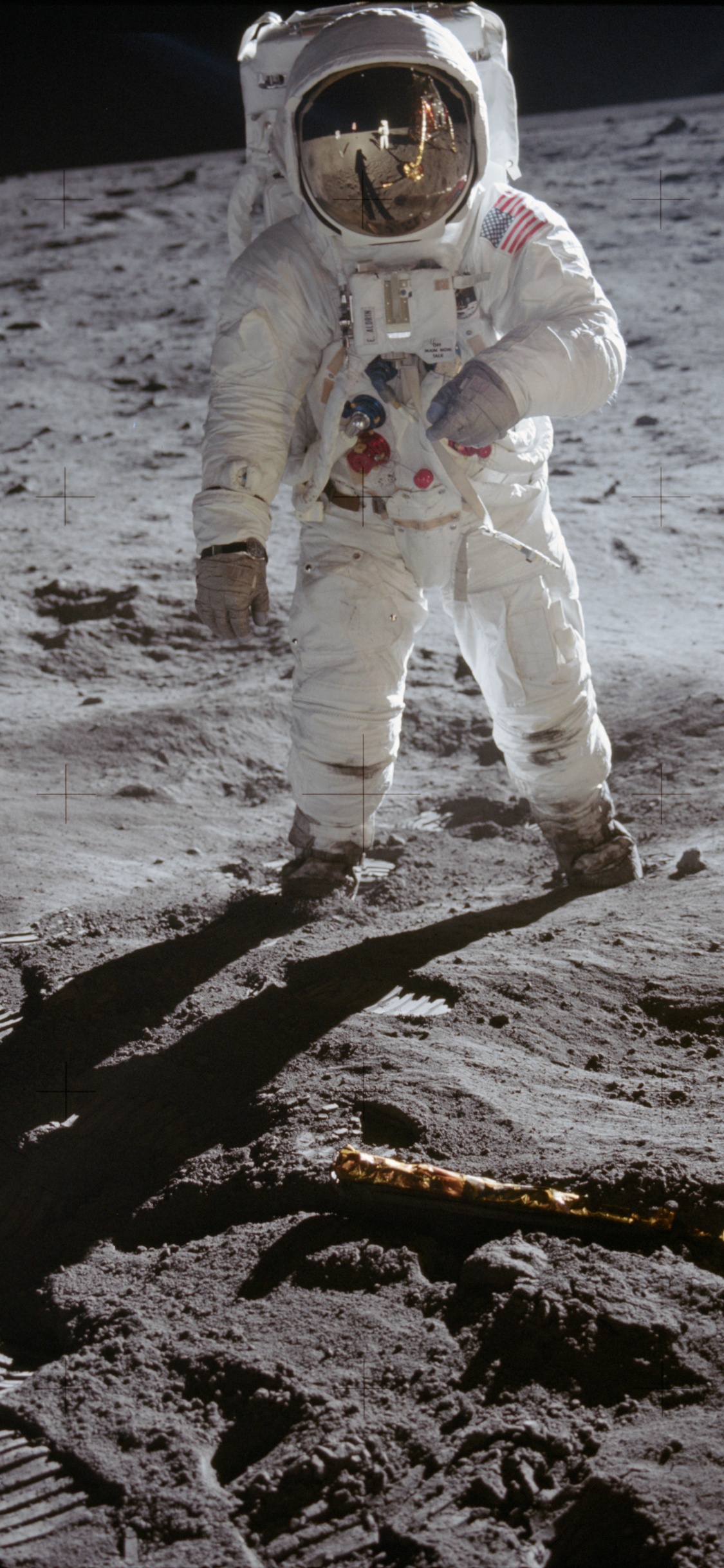 阿波罗11号, 阿波罗计划, 登陆月球, 月亮, 美国宇航局 壁纸 1125x2436 允许