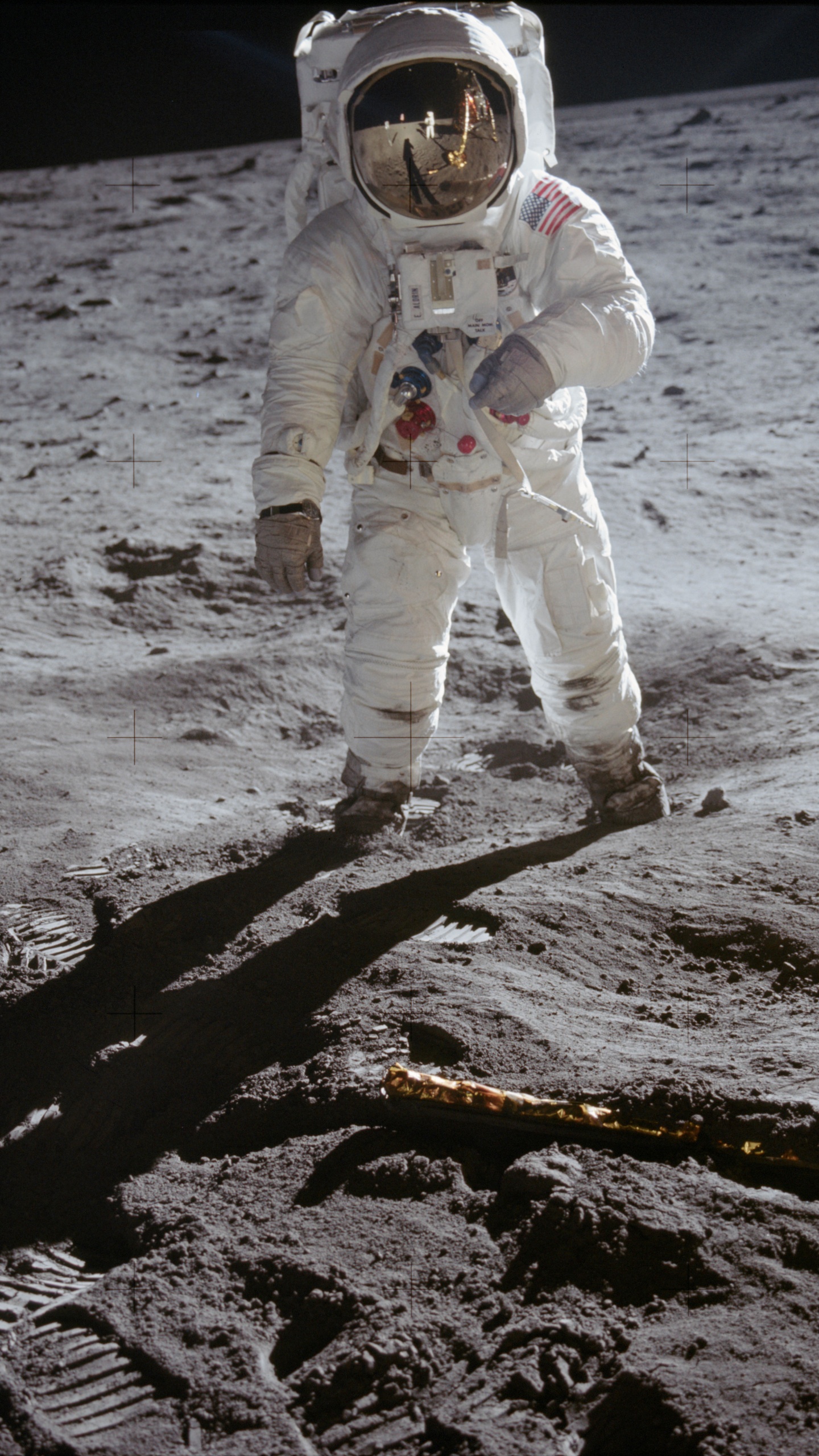 阿波罗11号, 阿波罗计划, 登陆月球, 月亮, 美国宇航局 壁纸 1440x2560 允许