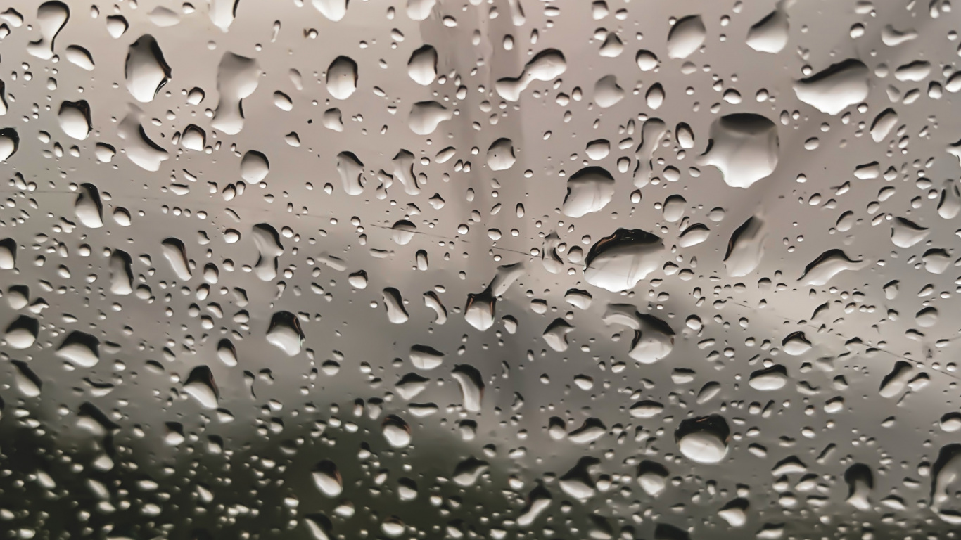 Pluie, Rosée, Eau, Crachin, Humidité. Wallpaper in 1366x768 Resolution