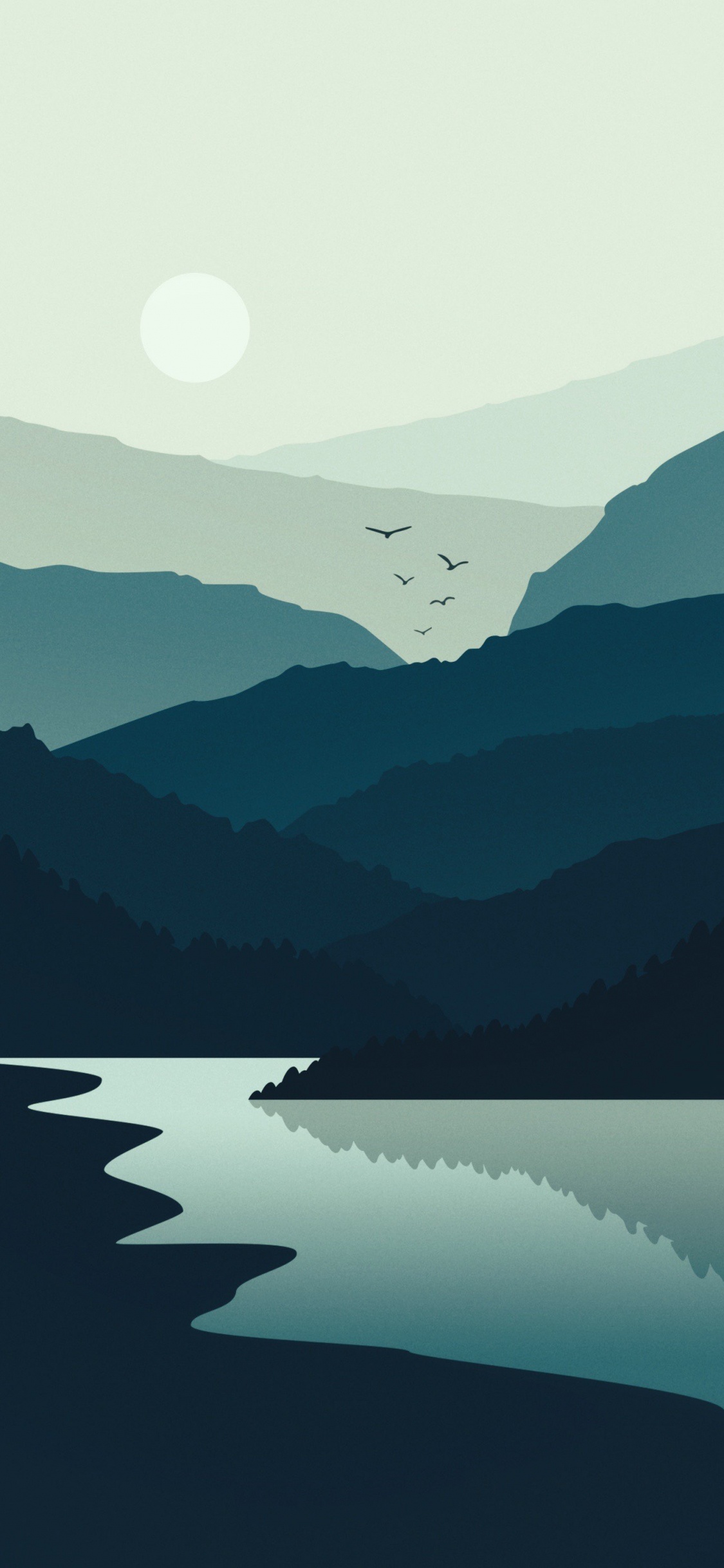 Cloud, Wasserressourcen, Wasser, Atmosphäre, Tageszeit. Wallpaper in 1125x2436 Resolution