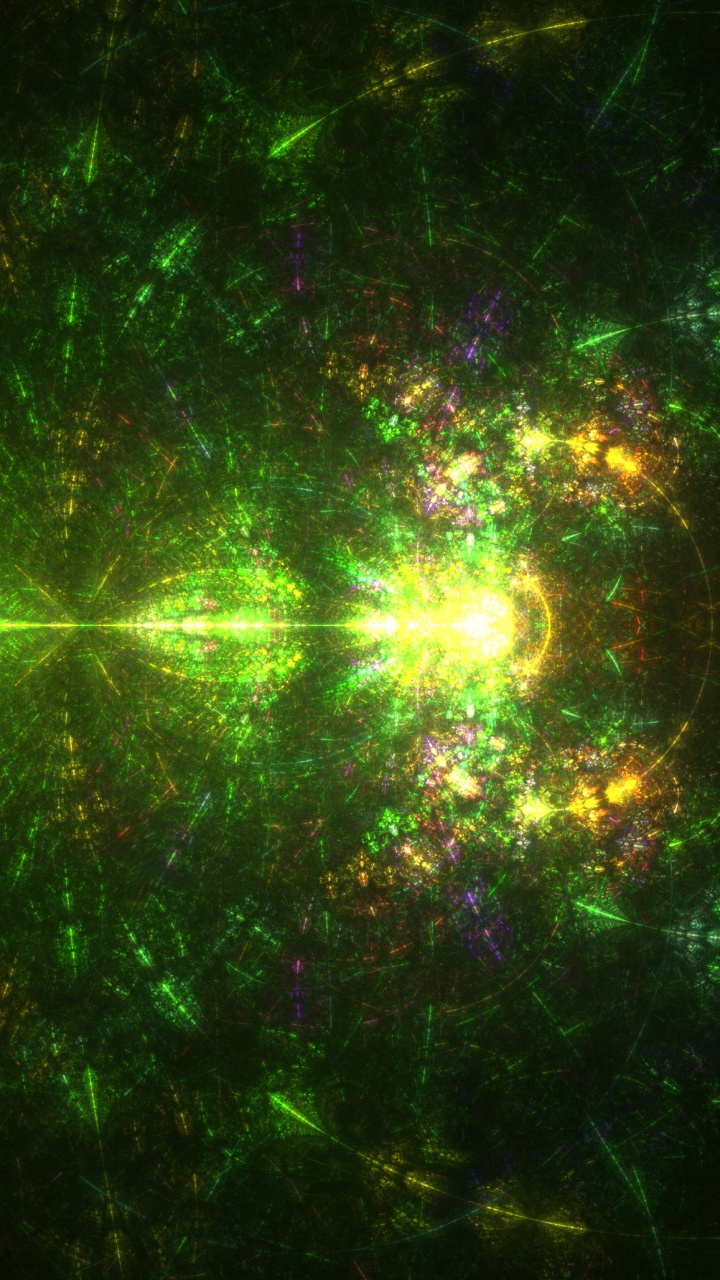Green and Purple Light in The Dark. Wallpaper in 720x1280 Resolution