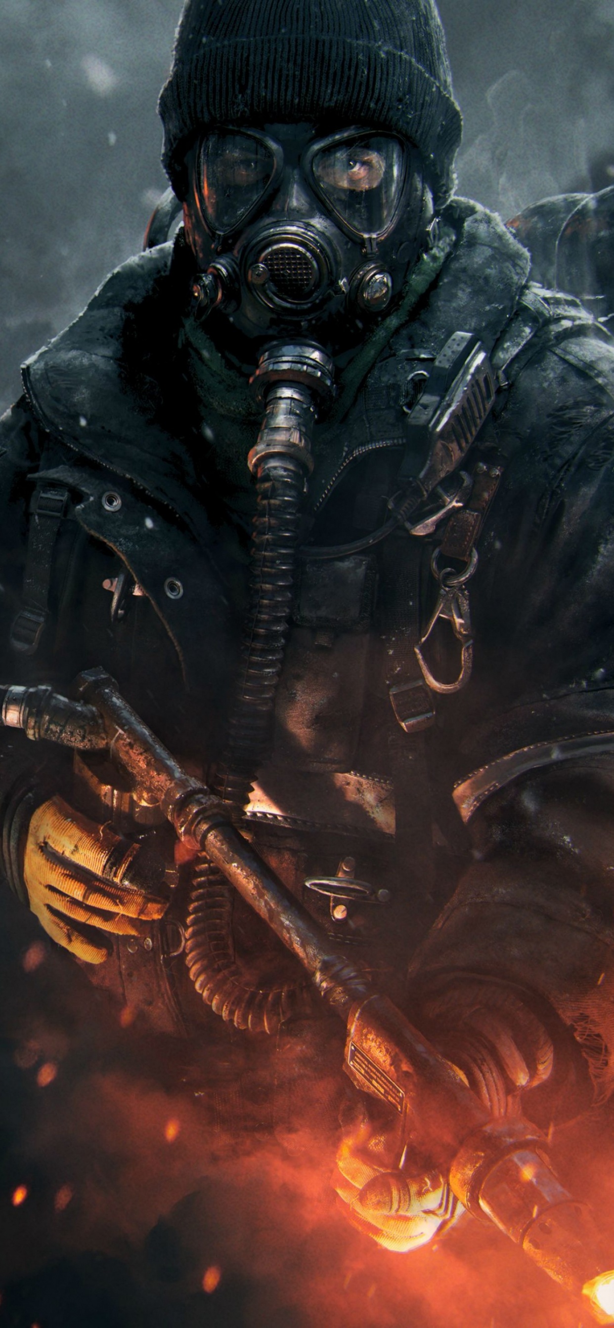 Ubisoft, Xbox One, Humo, Demonio, Pel. Wallpaper in 1242x2688 Resolution