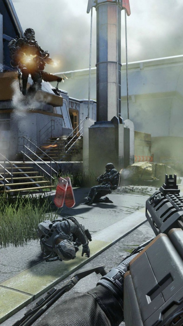 Call of Duty Advanced Warfare, Call of Duty Modern Warfare 2, Call of Duty 4-modern Warfare, Call of Duty Zombies, Activision. Wallpaper in 720x1280 Resolution