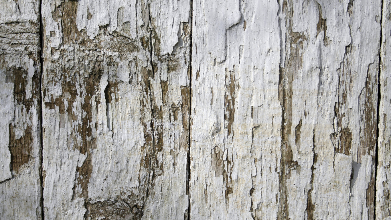 Weiße Und Braune Holzoberfläche. Wallpaper in 1366x768 Resolution