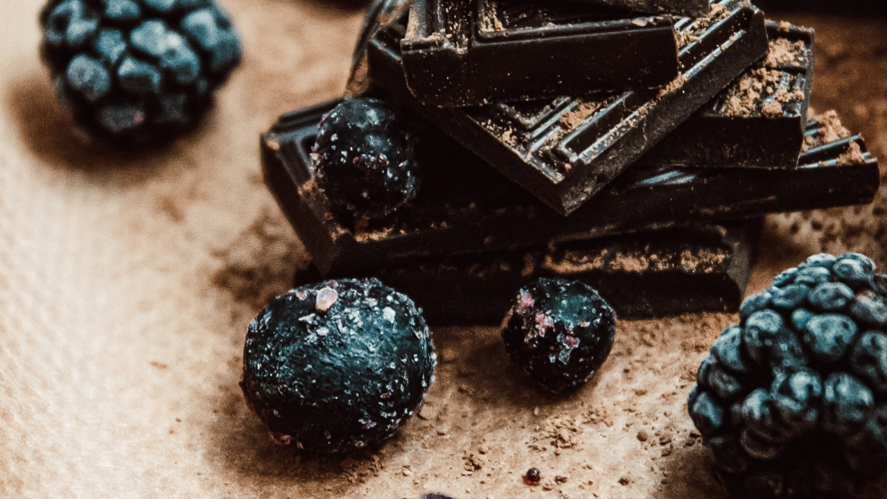 Chocolate, Chocolate Bar, Dessert, Baking, Dark Chocolate. Wallpaper in 1280x720 Resolution