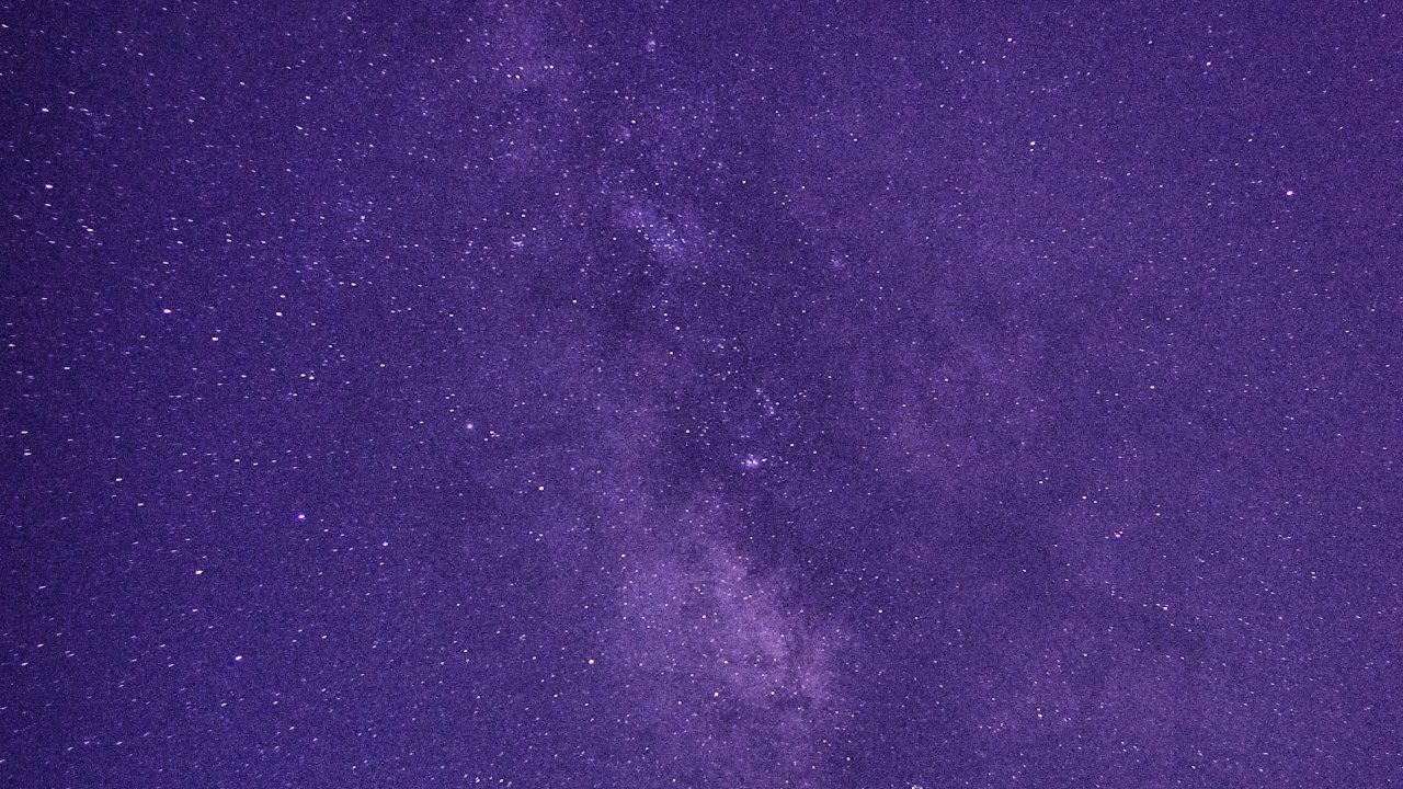 Blaue Und Schwarze Sternennacht. Wallpaper in 1280x720 Resolution