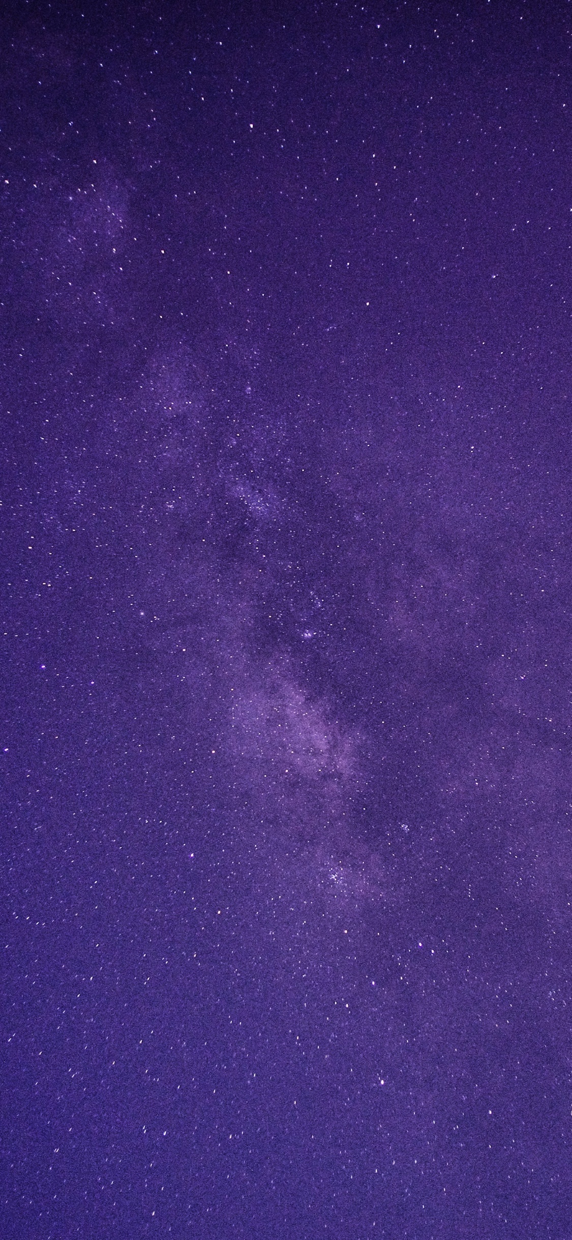 Nuit Étoilée Bleue et Noire. Wallpaper in 1125x2436 Resolution