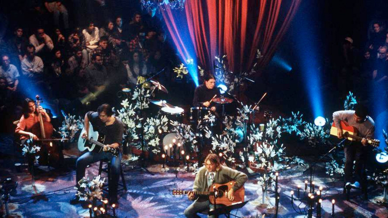 Nirvana, Acoustic Music, Performance, Entertainment, Stage. Wallpaper in 1280x720 Resolution