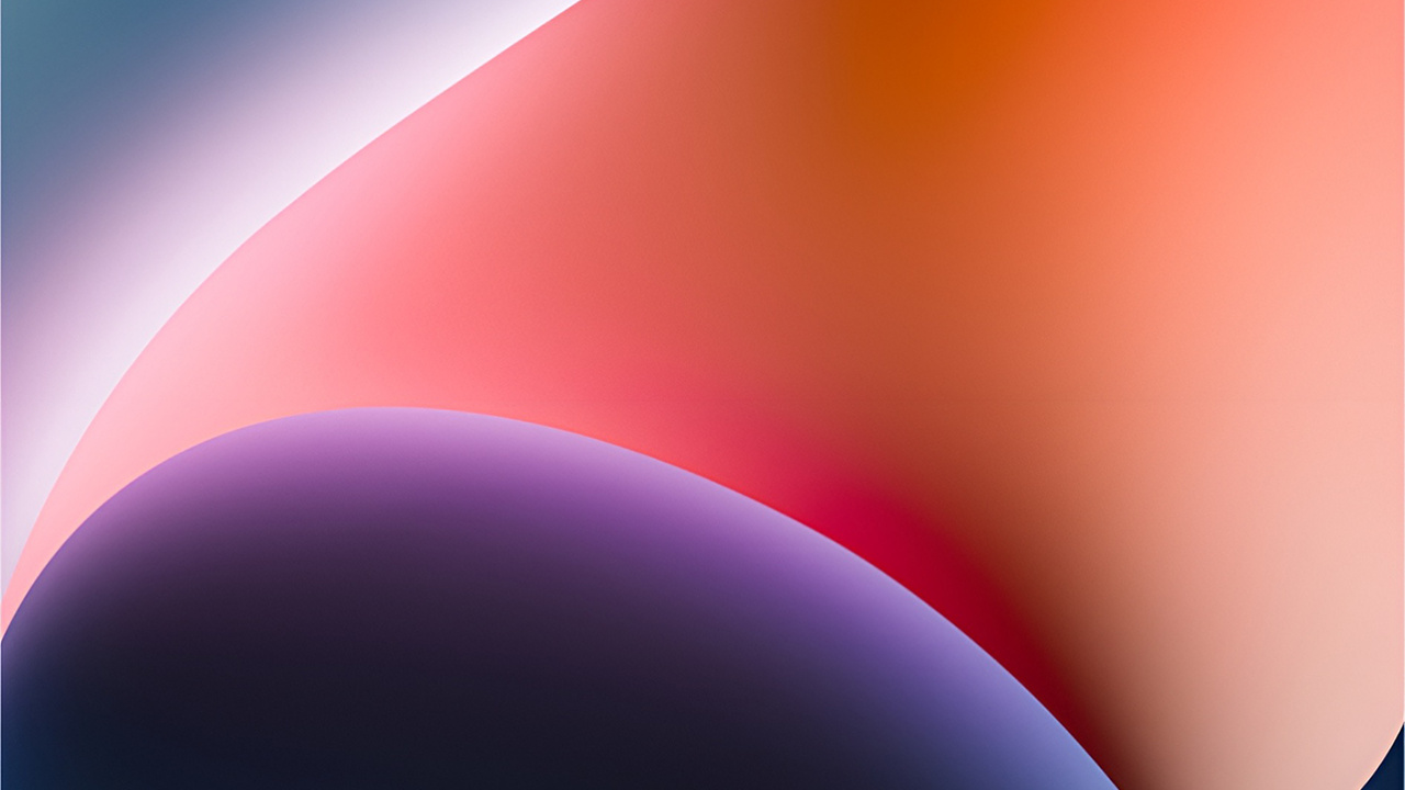 IOS 14, IOS, Ios 16, Smartphone, la Pureté de la Couleur. Wallpaper in 1280x720 Resolution