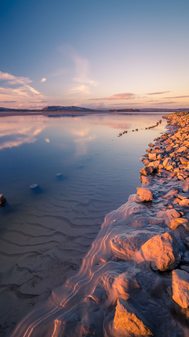 Wasser, Cloud, Wasserressourcen, Atmosphäre, Naturlandschaft. Wallpaper in 750x1334 Resolution