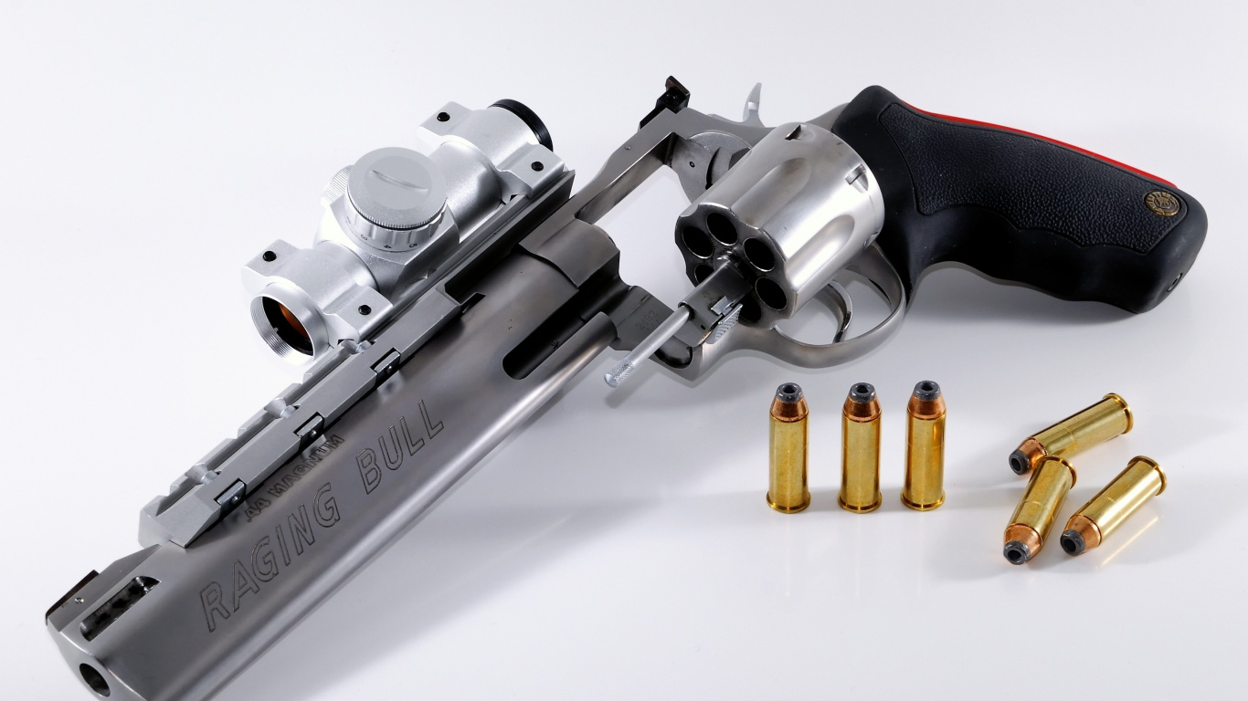 枪, 左轮手枪, 弹药, 触发器, 手枪 壁纸 1366x768 允许