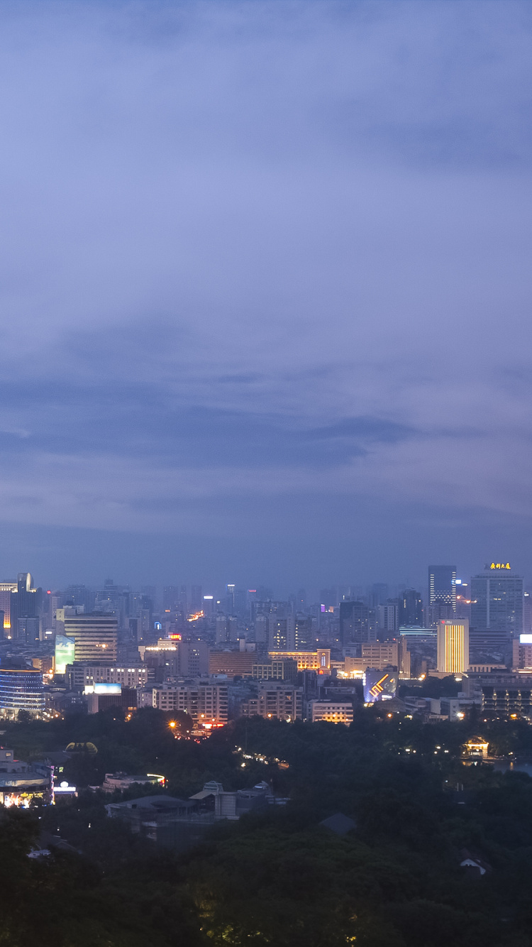 城市, 广州, 城市景观, 天际线, 里程碑 壁纸 750x1334 允许