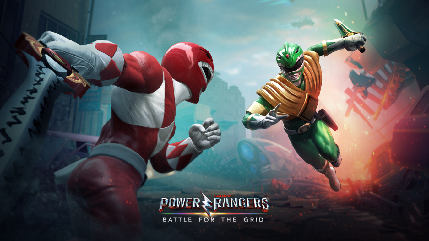 Power Rangers Battle for The Grid, Power Rangers Legacy Wars, Fighting Game, Power Rangers, Hero. Wallpaper in 1366x768 Resolution