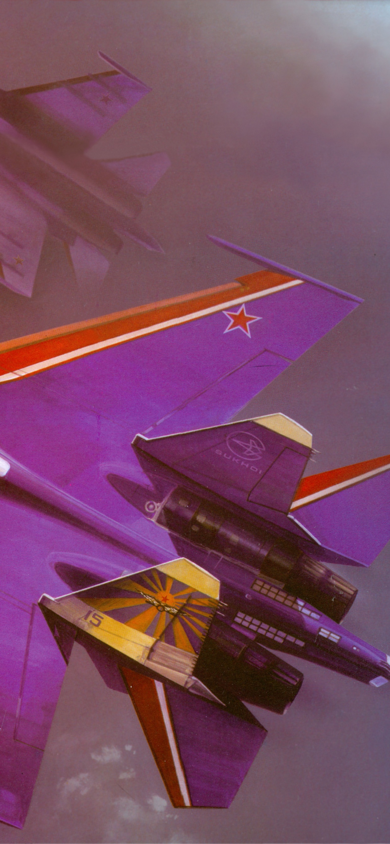 苏霍伊, 翼, 航空公司, 航空, 特技 壁纸 1242x2688 允许