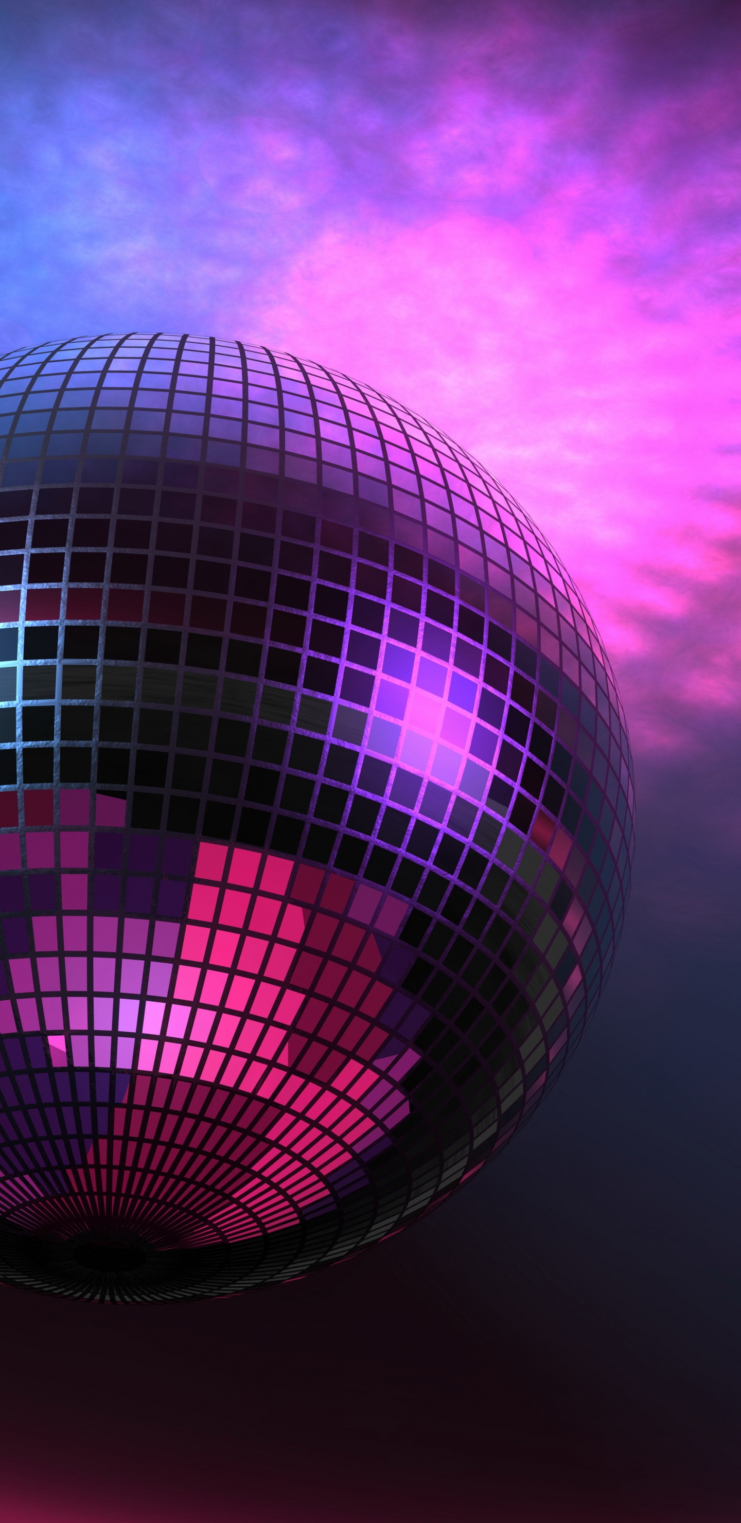 Disco, Nightclub, Purple, Violet, Light. Wallpaper in 1440x2960 Resolution