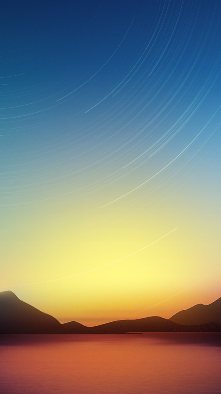 气氛, 性质, Azure, 余辉, 自然景观 壁纸 720x1280 允许