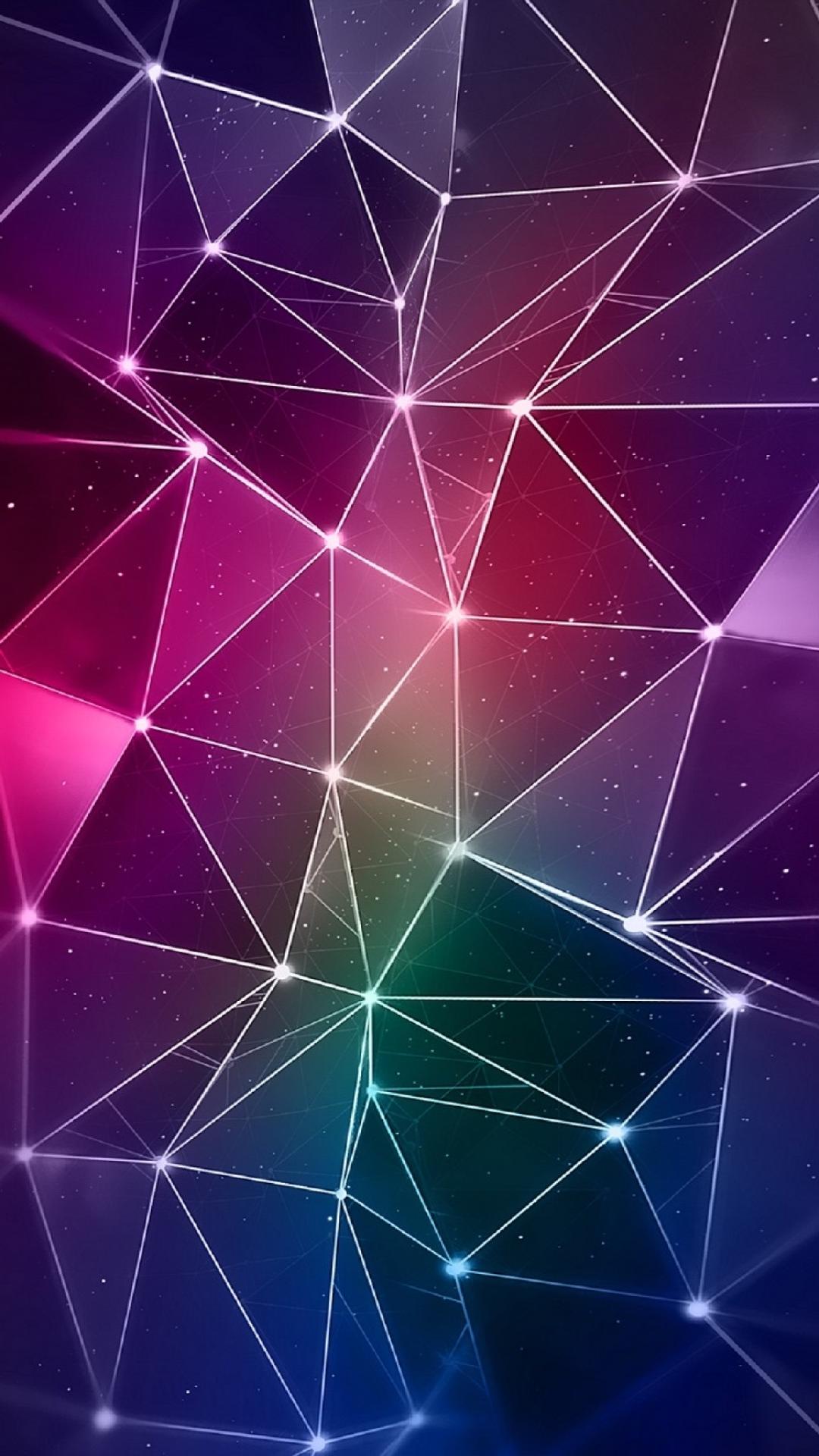 Pink and White Abstract Art. Wallpaper in 1080x1920 Resolution
