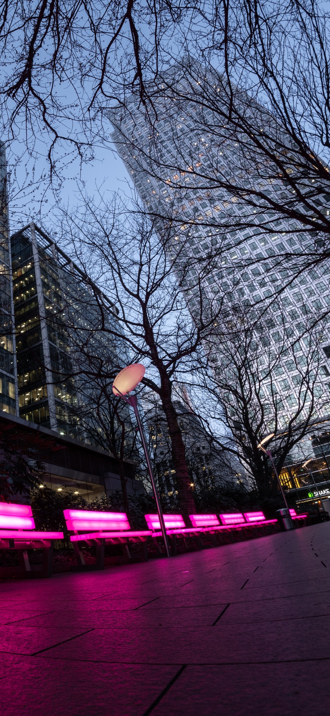 People Walking on Street During Nighttime. Wallpaper in 1125x2436 Resolution