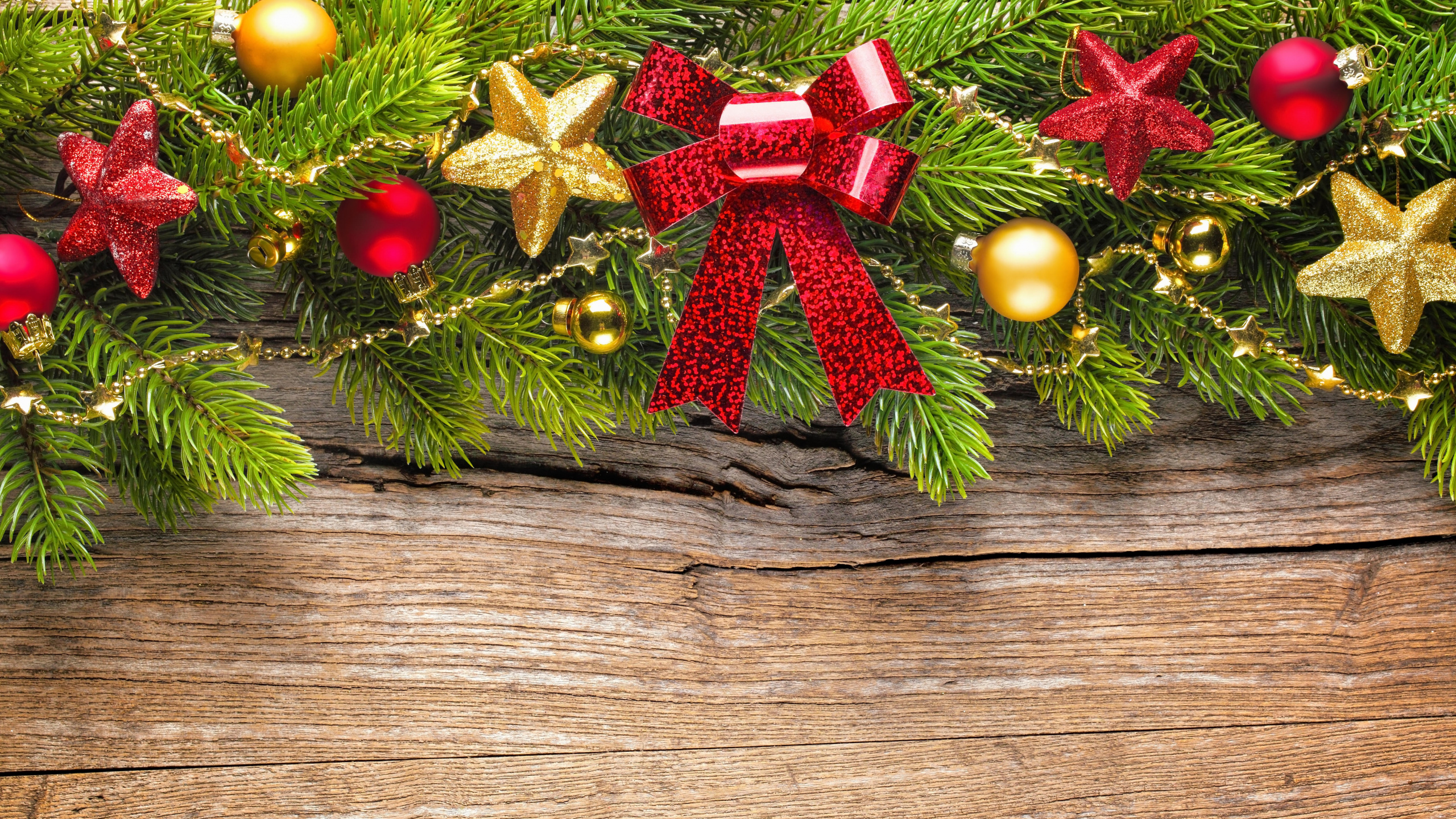 Le Jour De Noël, Nouvelle Année, Décoration de Noël, Arbre de Noël, Ornement de Noël. Wallpaper in 2560x1440 Resolution