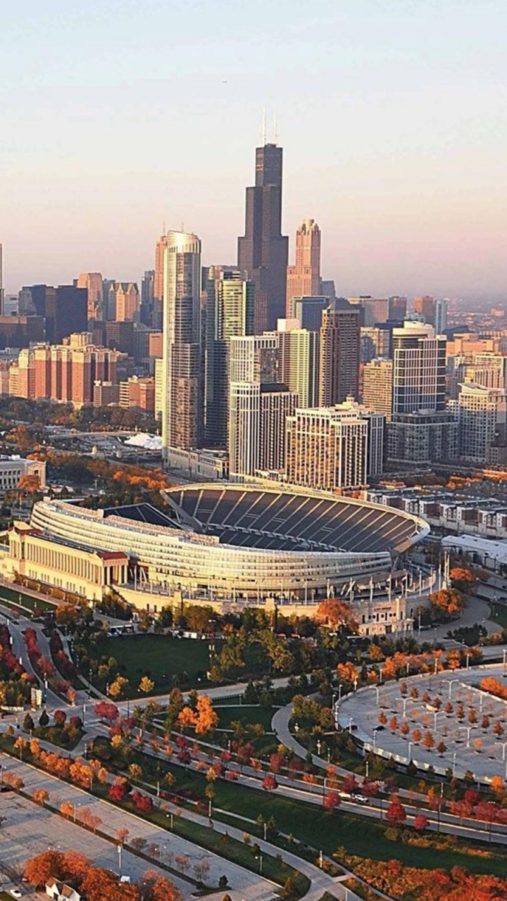 Aerial View of City Buildings During Daytime. Wallpaper in 720x1280 Resolution