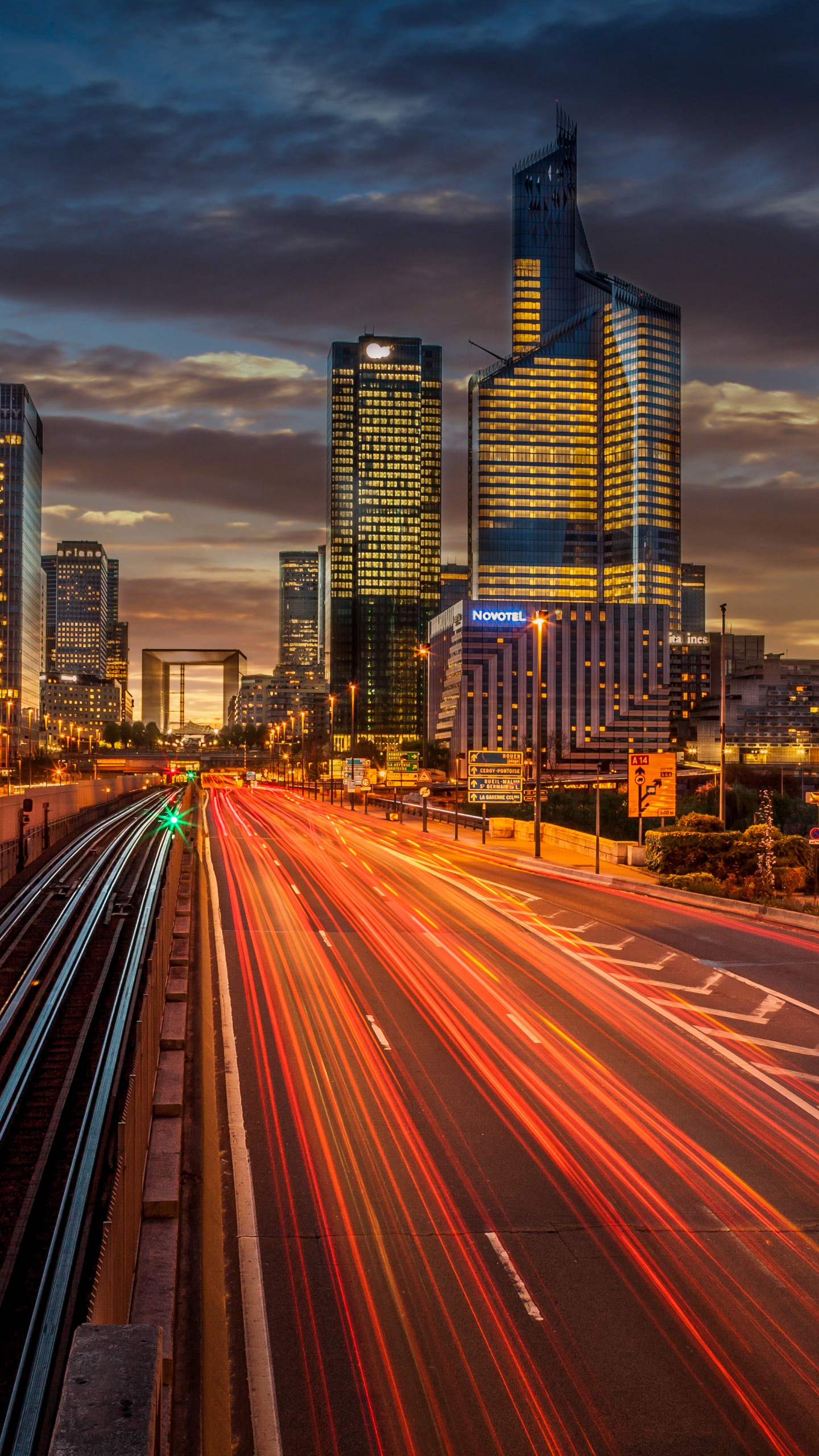 RAM, 英特尔的核心i5, 基础设施, 塔块, 路灯 壁纸 1440x2560 允许