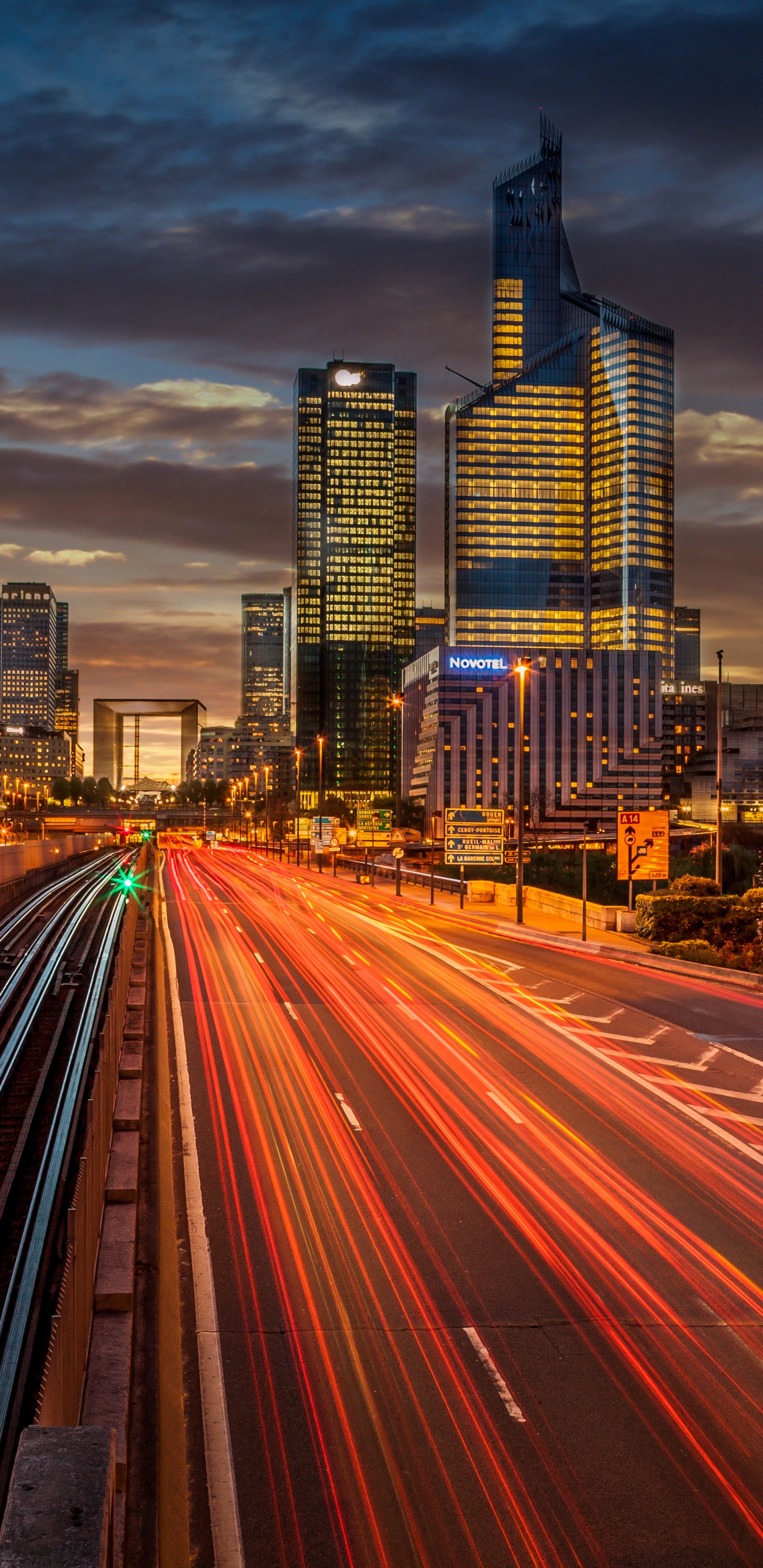 RAM, 英特尔的核心i5, 基础设施, 塔块, 路灯 壁纸 1440x2960 允许