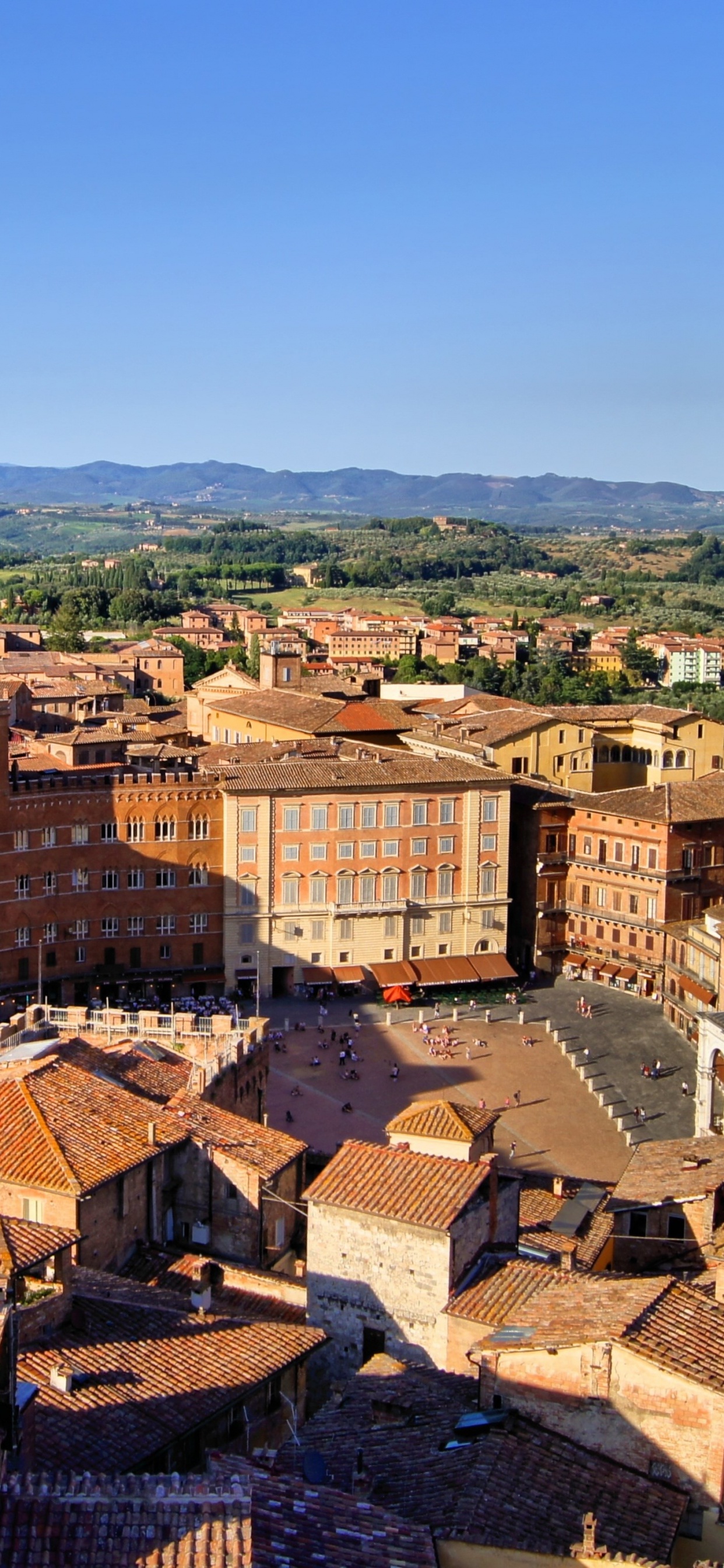 Vista Aérea de Los Edificios de la Ciudad Durante el Día.. Wallpaper in 1242x2688 Resolution
