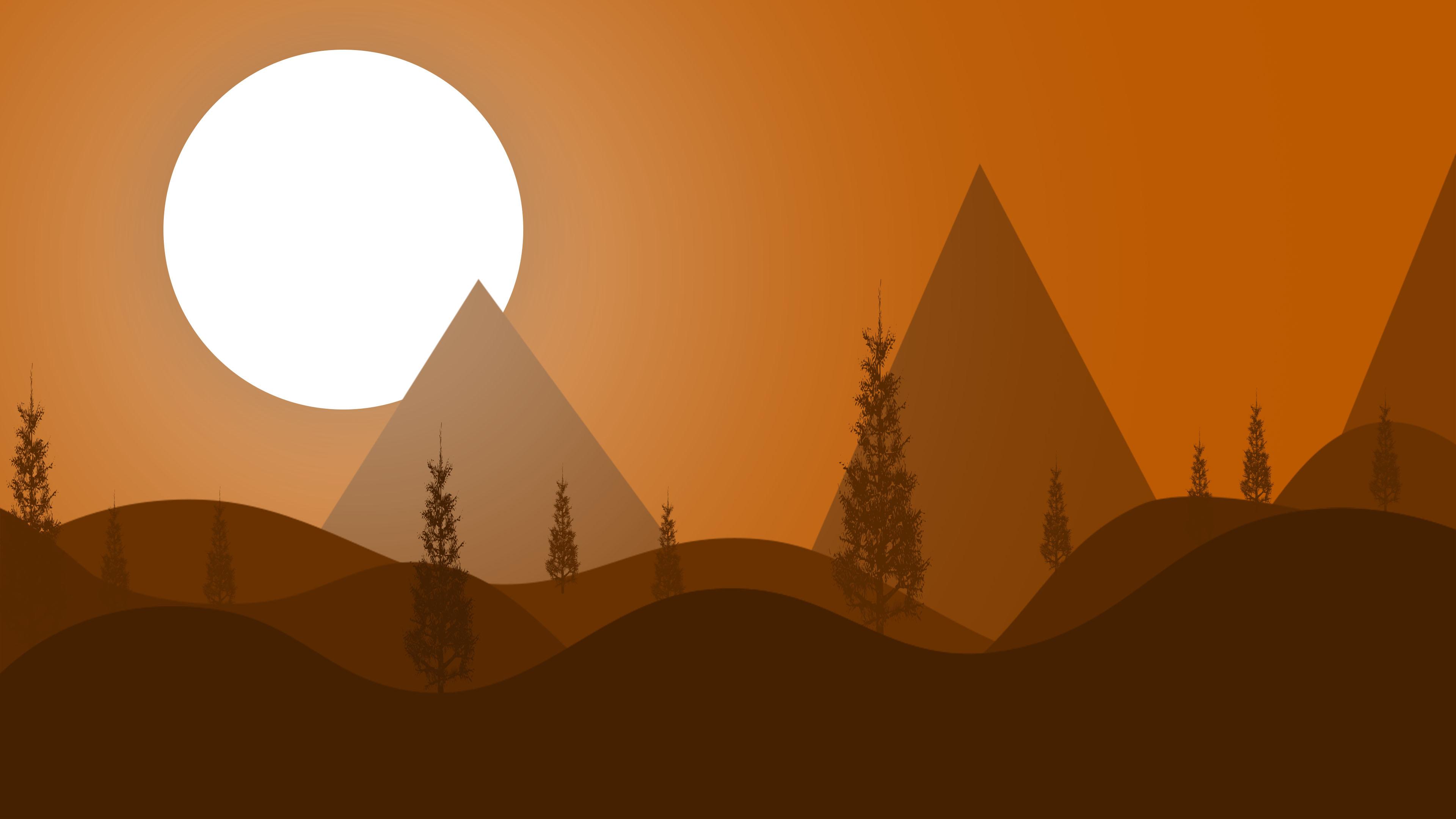 Naturaleza, Morena, Entorno Natural, Ambar, Naranja. Wallpaper in 3840x2160 Resolution