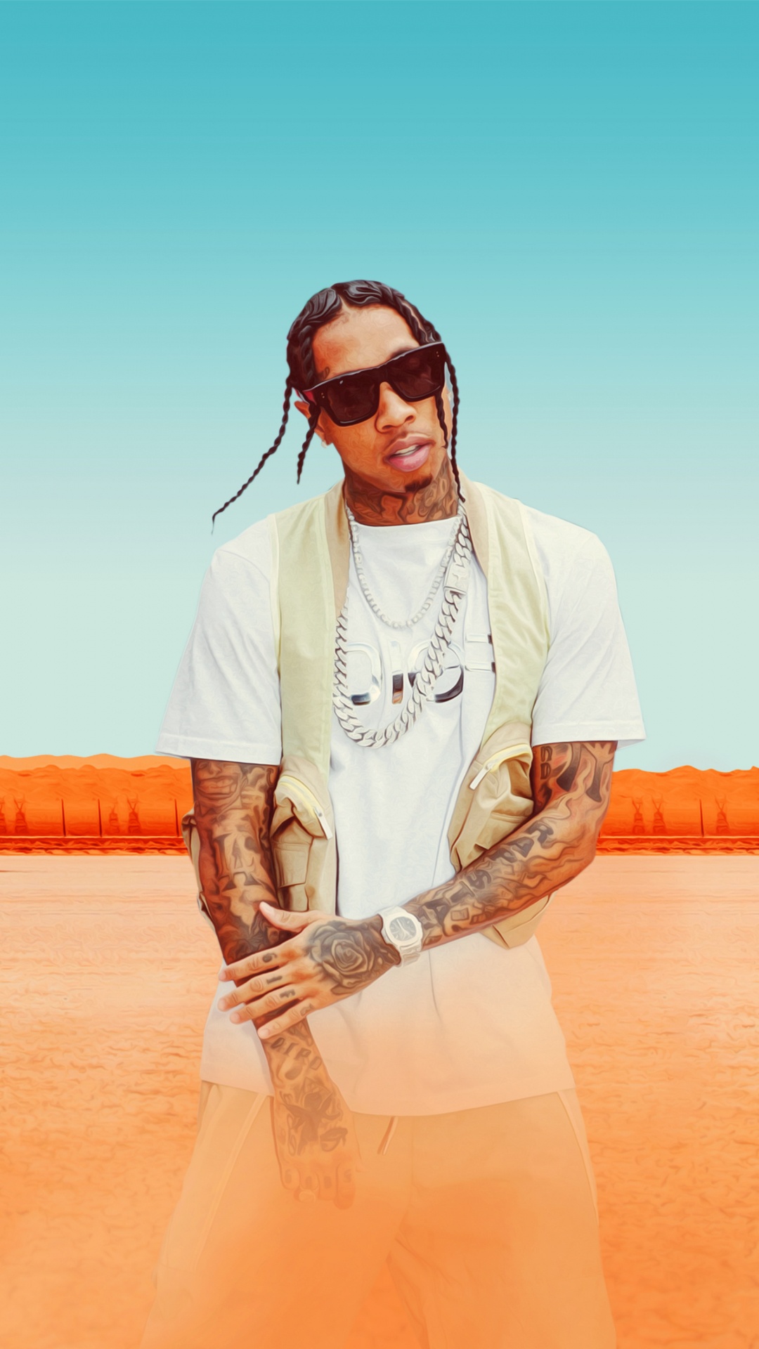 Loco Contigo, DJ Snake, Tyga, J Balvin, Hip Hop Music. Wallpaper in 1080x1920 Resolution