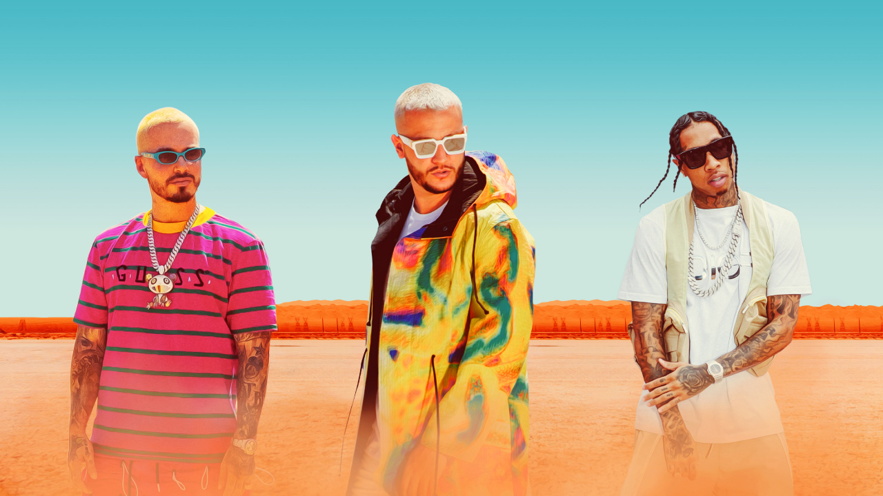 Loco Contigo, DJ Snake, Tyga, J Balvin, Hip Hop Music. Wallpaper in 1280x720 Resolution