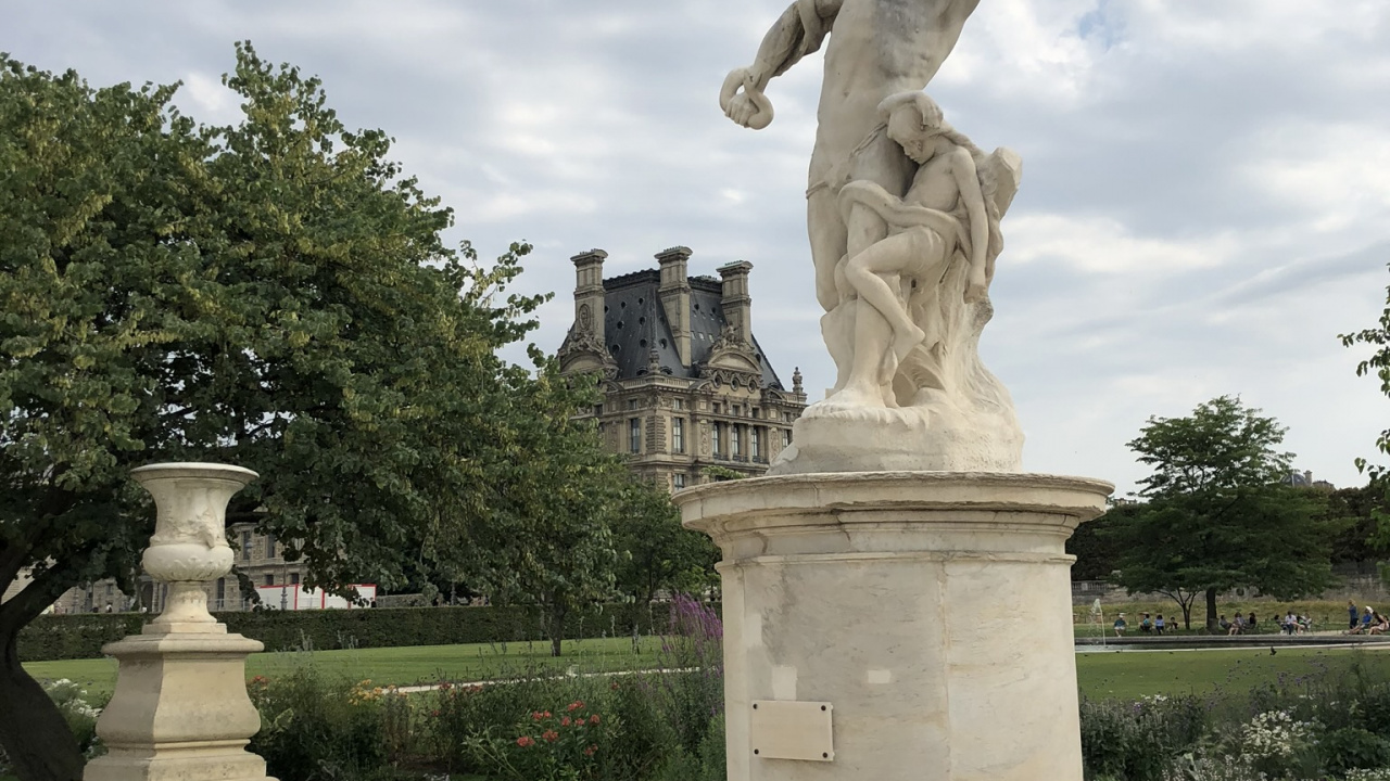 雕像, 古典雕塑, 雕塑, 灌木, 纪念碑 壁纸 1280x720 允许