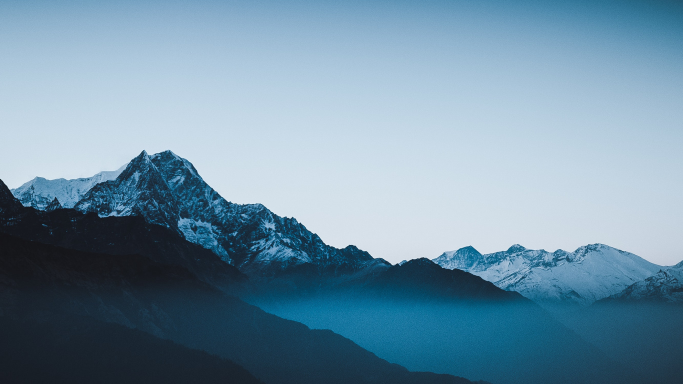 Réflexions de L'après-midi, Atmosphère, Paysage Naturel, Pente, Horizon. Wallpaper in 1366x768 Resolution