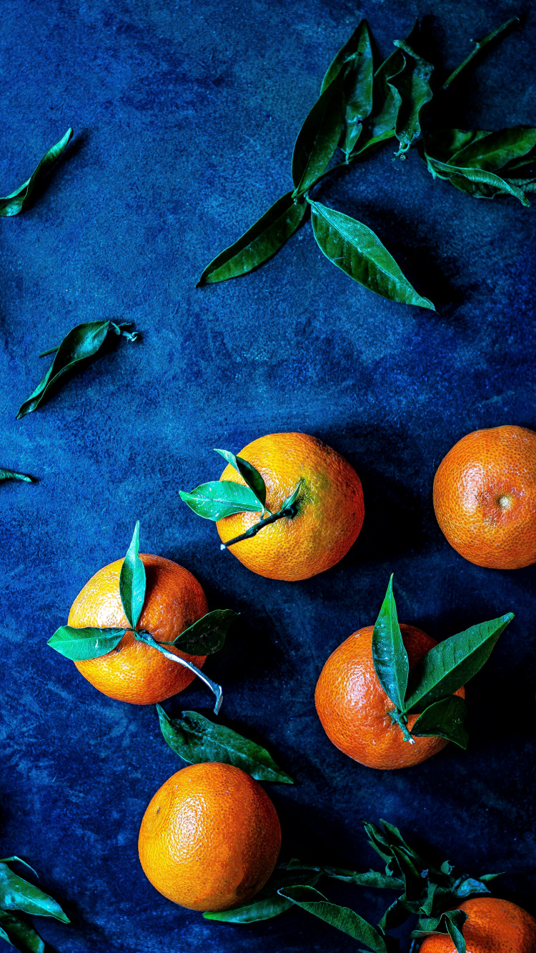 Orange, Mandarin Orange, Fruit, Clementine, Tangerine. Wallpaper in 750x1334 Resolution