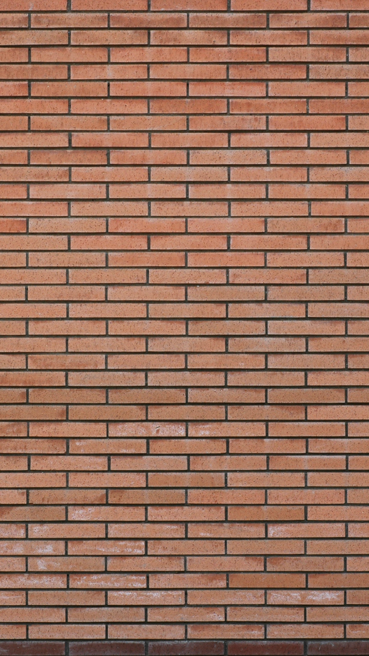 Braune Und Schwarze Mauer. Wallpaper in 750x1334 Resolution