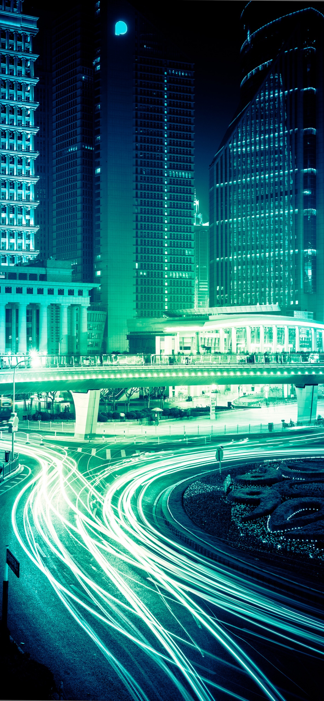 Réseau de Diffusion de Contenu, Communications Tata, Bâtiment, Lumière de Rue, Gratte-ciel. Wallpaper in 1125x2436 Resolution